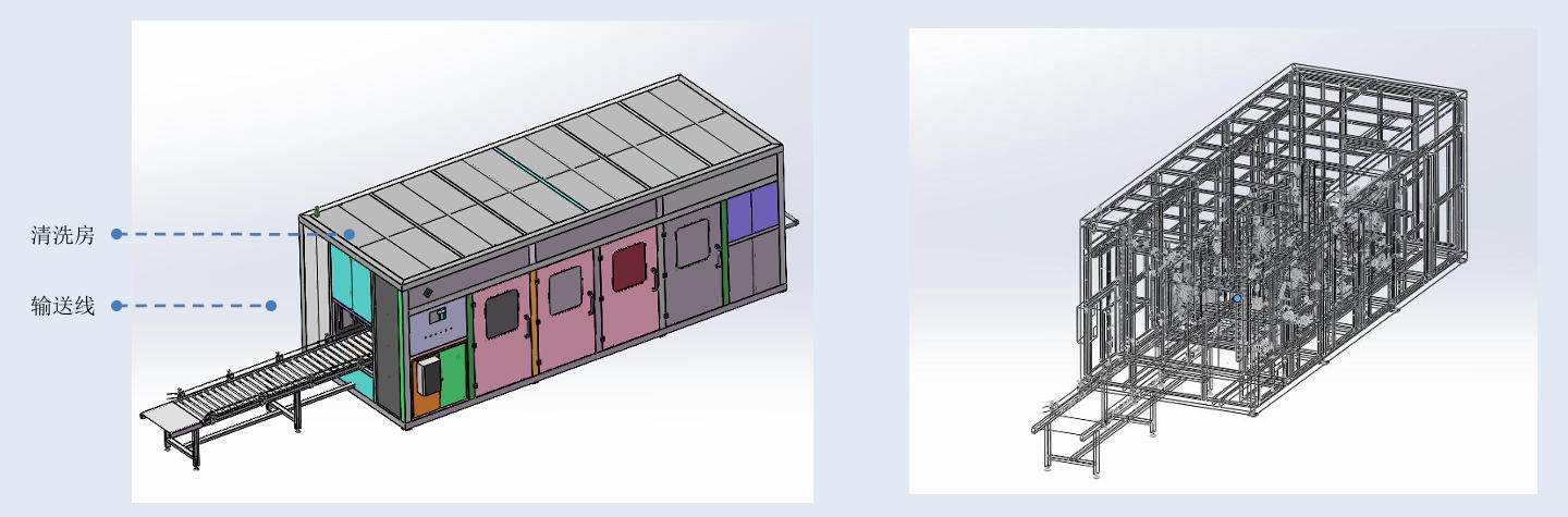 清洗房结构 清洗房结构